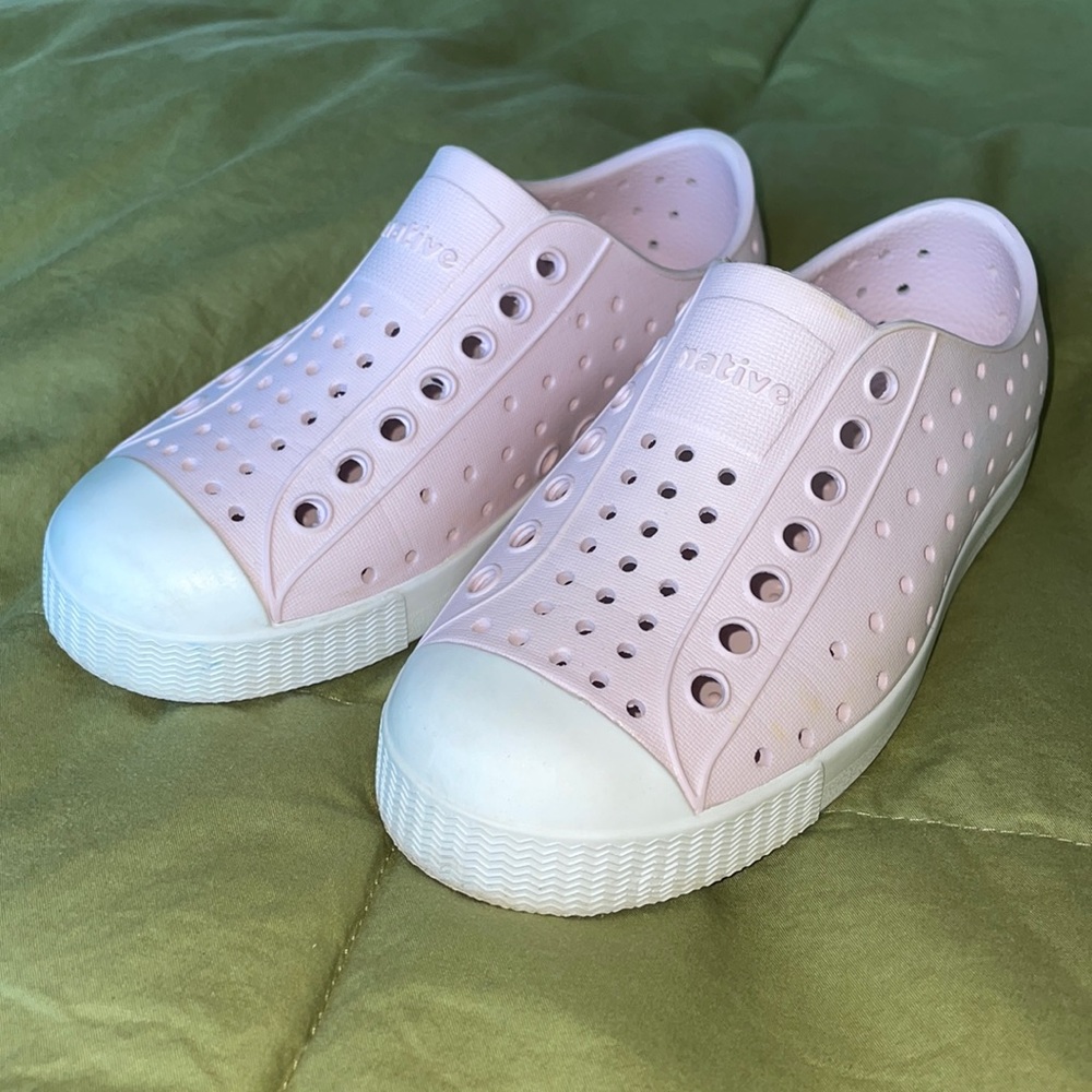 Pink Jefferson water friendly slip-on vegan sneaker